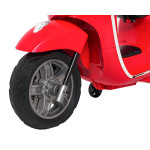 Elektrická motorka Vespa ROMA Scooter - červená
